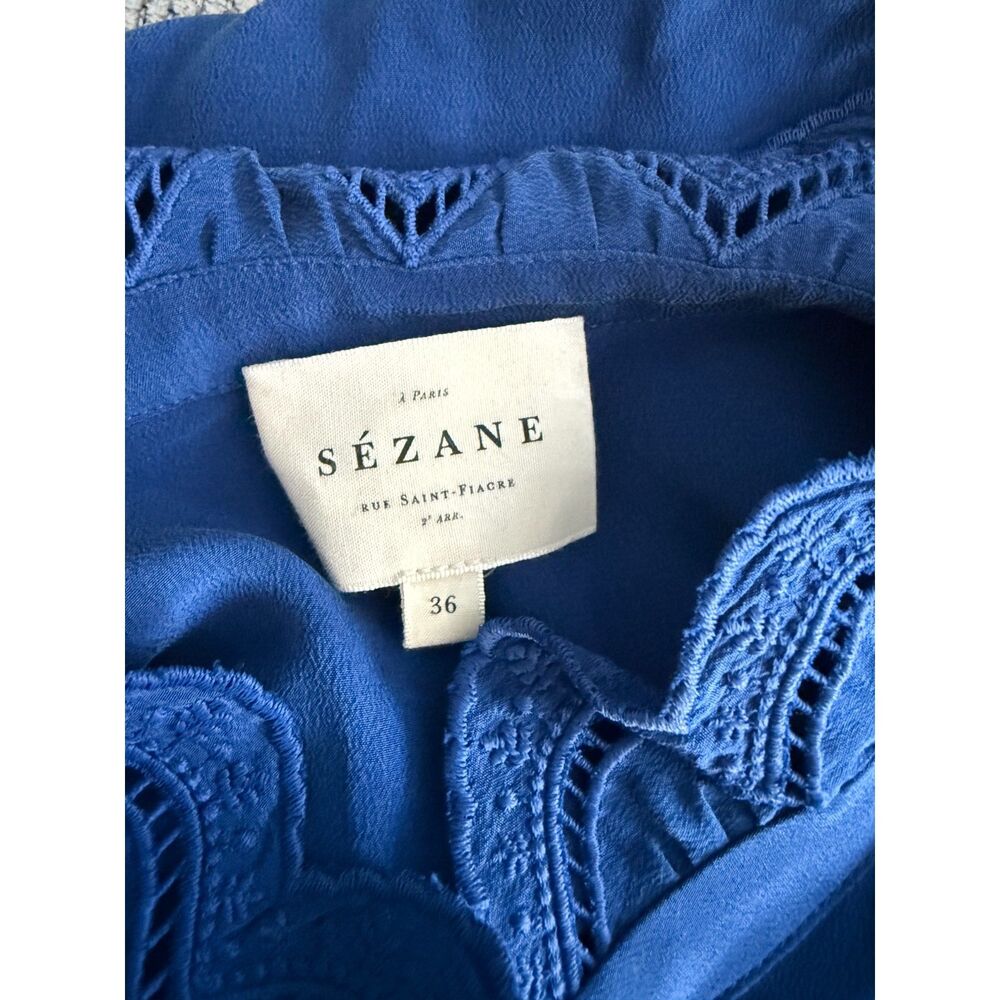 Sezane Chlo Silk Shirt - Picture 8 of 10